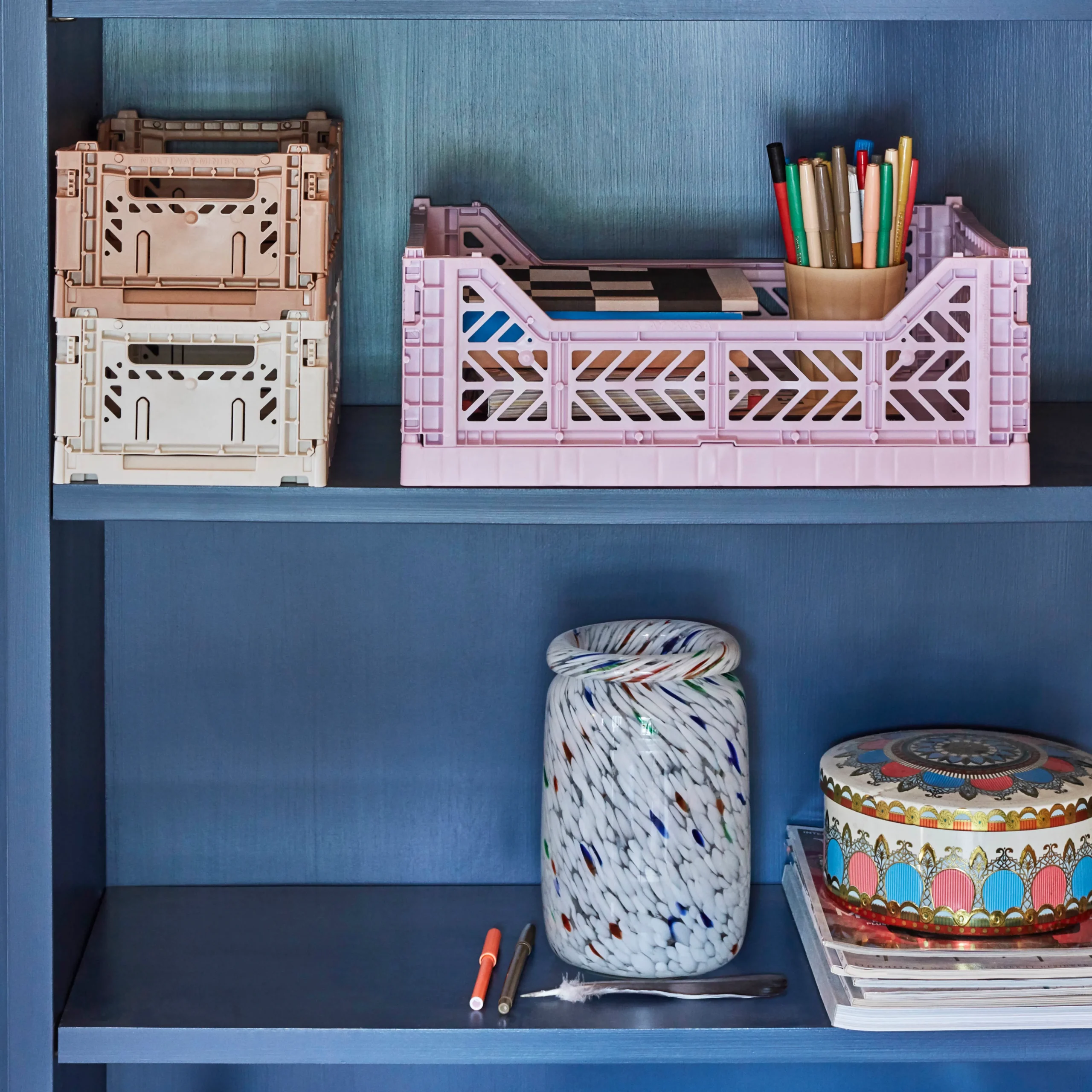 Hay Vase Splash Roll Neck M 22 Cm 5 Hay Vase Splash Roll Neck M 22 Cm – Image 3