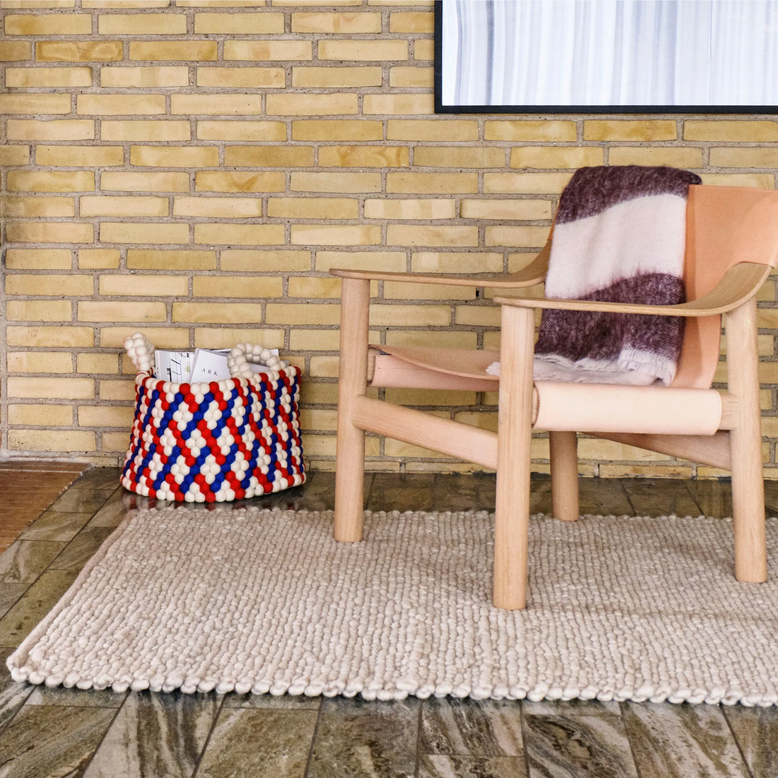 Hay Tapis En Laine Peas Random 140x200 Cm 5 Hay Tapis En Laine Peas Random 140x200 Cm – Image 3