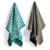 Hay Torchon Tea Towel Marker Diamond Lot De 2 2 Hay Torchon Tea Towel Marker Diamond Lot De 2 -Hay Magasin 45713 03 01 e20fe3f553
