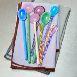 Hay Cuillère En Verre Mono Lot De 2 10 Hay Cuillère En Verre Mono Lot De 2 -Hay Magasin 46900 01 05 cd3ca22b41