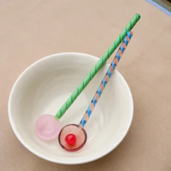 Hay Cuillère En Verre Twist Lot De 2 -Hay Magasin 46902 01 03 517e2269f1