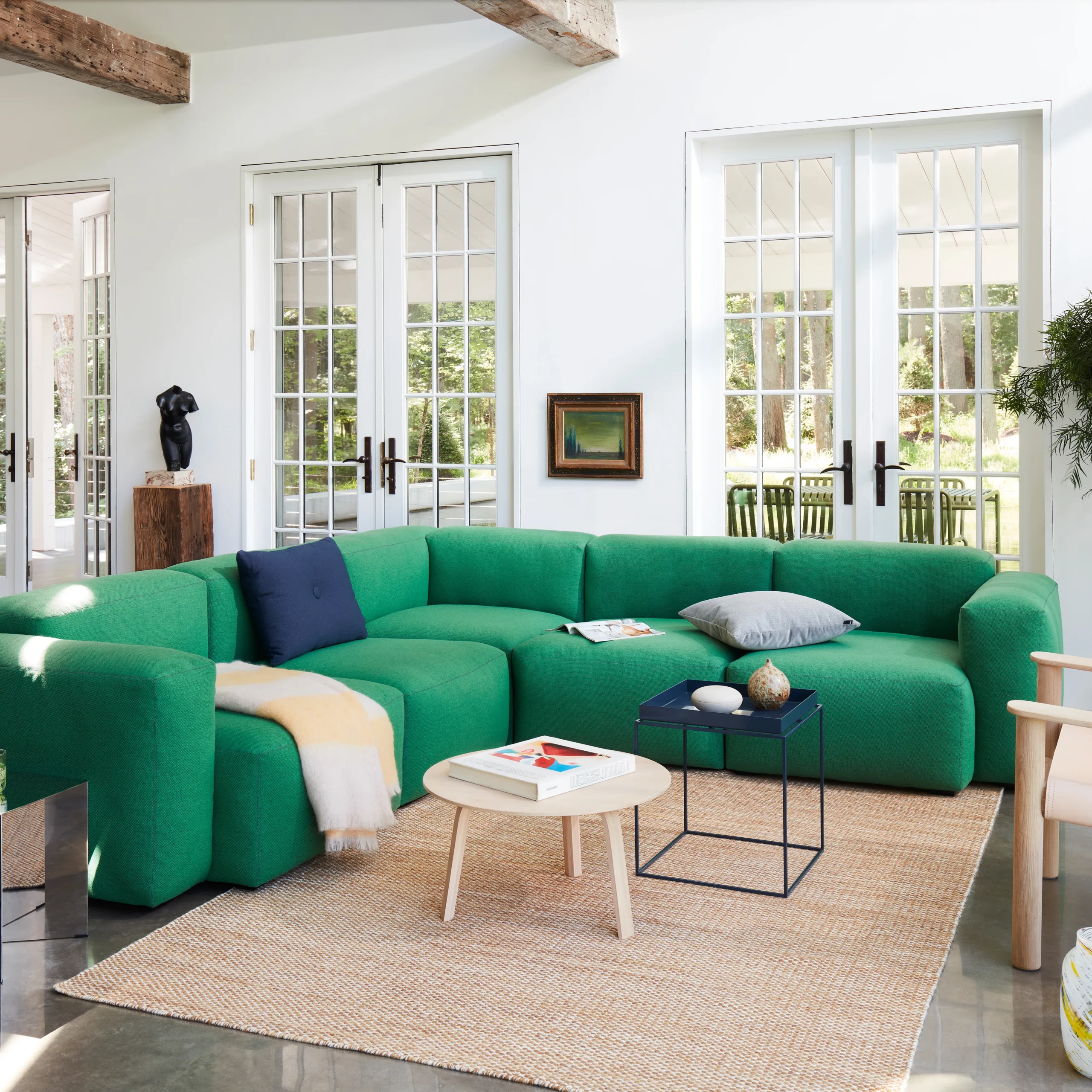 Hay Tapis Kélim Moiré 170x240 Cm 5 Hay Tapis Kélim Moiré 170x240 Cm – Image 3