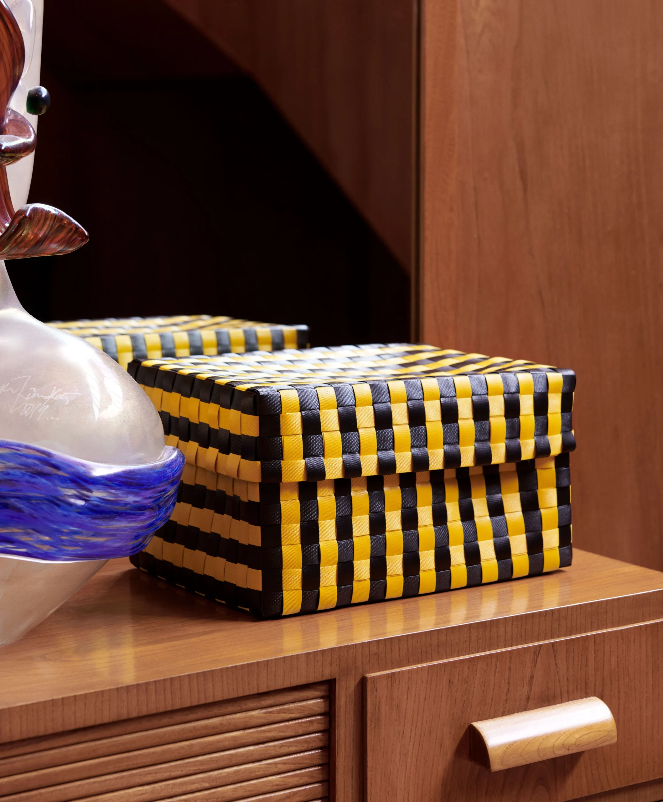 Hay Panier De Rangement Maxim Stripe Box S 21x30 Cm 4 Hay Panier De Rangement Maxim Stripe Box S 21x30 Cm – Image 2