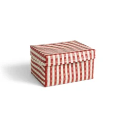 Hay Panier De Rangement Maxim Stripe Box L 26,5x35,5 Cm