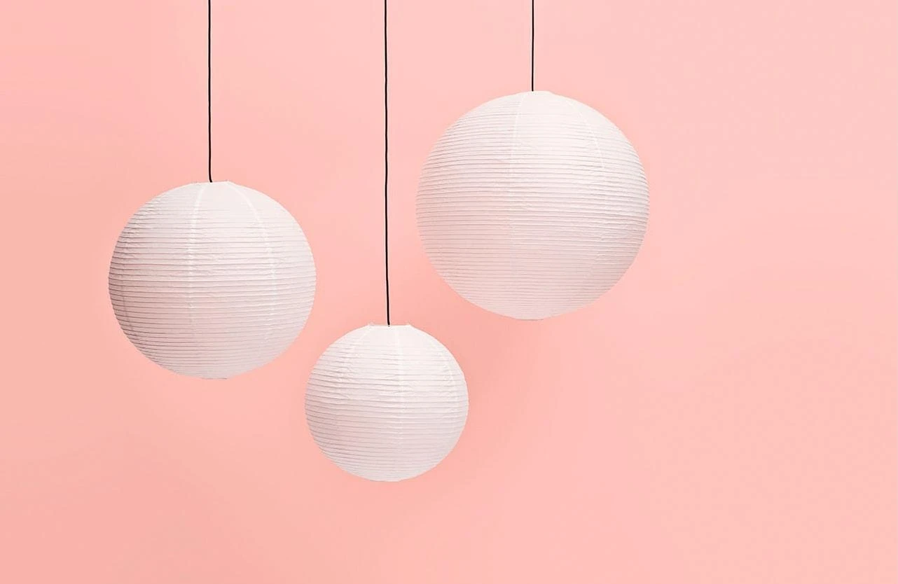 Hay Abat Jour / Rice Paper Shade 3 Hay Abat Jour / Rice Paper Shade