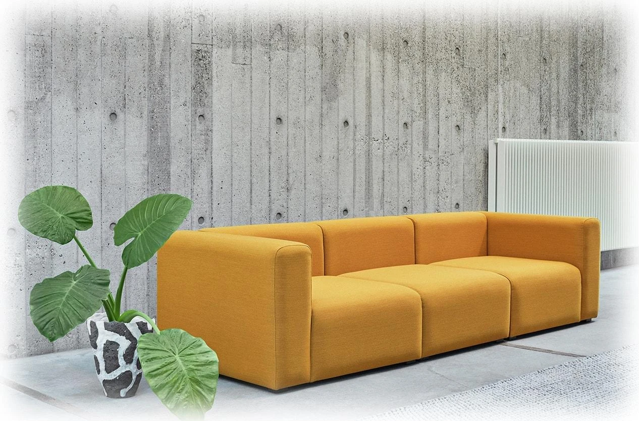 Hay Canapé MAGS 3 Places / Tissu Steelcut Trio 446 5 Hay Canapé MAGS 3 Places / Tissu Steelcut Trio 446 – Image 3