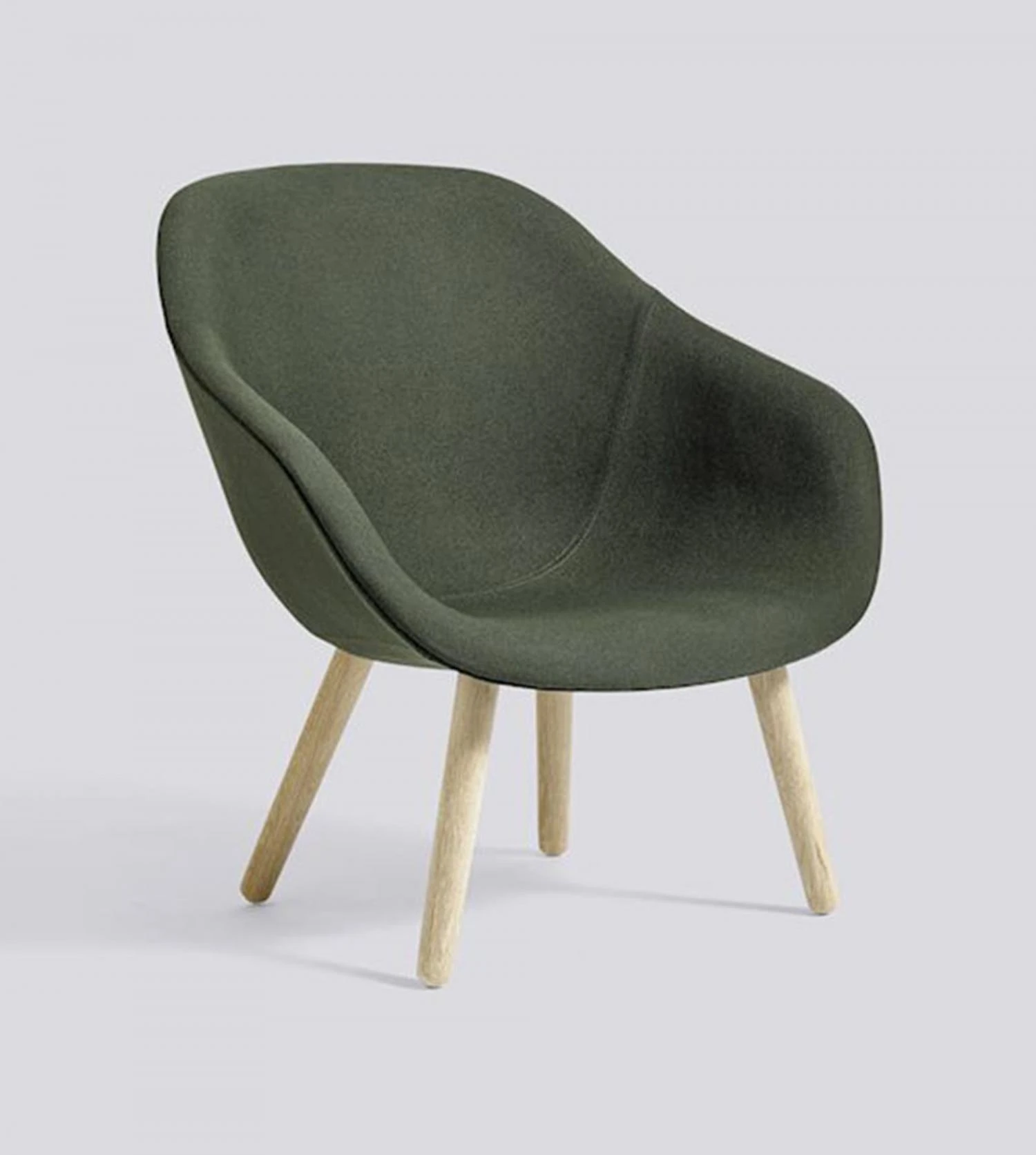 Hay Fauteuil AAL82 / Pied Chêne Clair / Tissu Steelcut 975 3 Hay Fauteuil AAL82 / Pied Chêne Clair / Tissu Steelcut 975